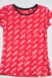 Polera casual  rojo guess talla S 456