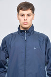 Cortaviento casual  azul nike talla M 989