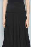 Falda casual  negro avenue talla S 396