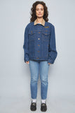 Chaqueta denim  azul wrangler talla L 697