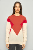 Sweater casual  multicolor lacoste talla 38 676