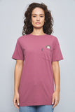 Polera casual  rosado ripndip talla M 629