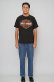 Polera Negro harley davidson Talla L Image 3