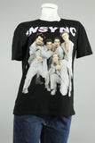 Polera Negro Nsync Talla Xl