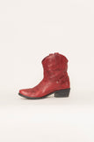 Bota casual  rojo franco sarto talla 41 225