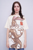 Polera crema Looney Tunes Talla L Image 0