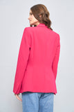 Blazer casual  rosado zara talla S 761