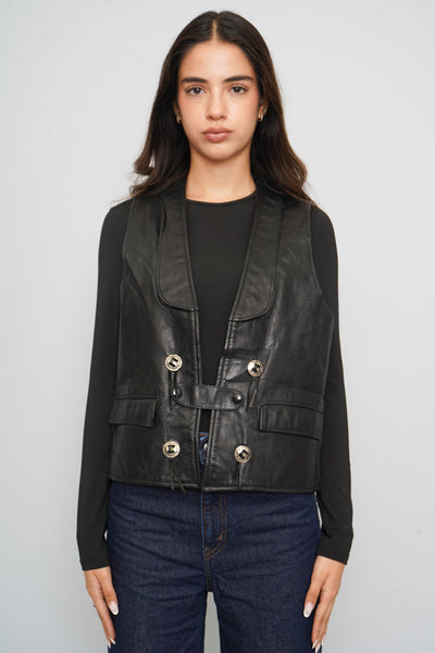 Jacket Negro schott nyc Talla M