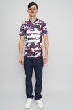 Polera Multicolor Adidas Talla S Image 3