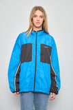 Cortaviento casual  azul nike talla L 204