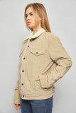 Chaqueta casual  beige levis talla M 555