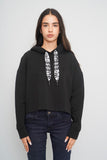 Polerón Negro Guess Talla Xl