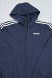 Cortaviento casual  azul  adidas talla S 616