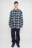 Camisa escocesa azul Carhartt Talla Xxl Image 3