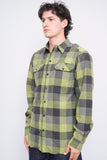 Camisa cuadrille verde Columbia Talla M Image 1