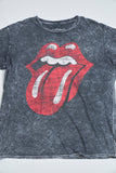 Polera casual  gris the rolling stones talla M 449