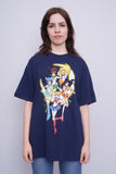 Polera Azul sailor moon Talla L