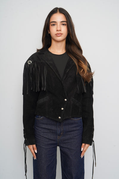 Jacket Negro i.o.u Talla M