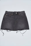 Falda casual  negro levis talla S 037