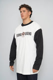 Polera bicolor n/b harley davidson Talla Xl Image 1