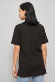 Polera casual  negro friends talla M 344