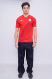 Polera Rojo Nike Talla M Image 3