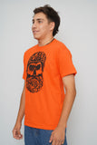 Polera Naranjo harley davidson Talla M Image 1