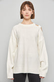 Sweater casual  blanco dkny talla L 784