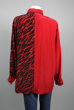 Blusa Multicolor Bob Mackie Talla Xl Image 2