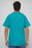 Polera turquesa Zubaz Talla L Image 2