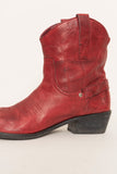 Bota casual  rojo franco sarto talla 41 225