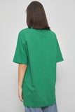 Polera casual  verde m&m talla L 896