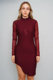 Vestido Burdeo Adidas Talla S Image 0
