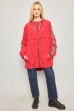 Cortaviento casual  rojo tommy hilfi talla Xxl 021