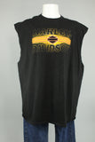 Polera Negro harley davidson Talla Xxxl