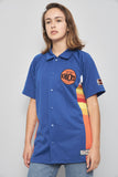 Polera casual  azul hardwood classics talla S 652