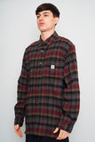 Camisa cuadrille gris/morado Carhartt Talla Xl Image 1