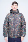 Parka Verde Columbia Talla M