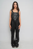 Jardinera/Overol Negro 7 For All Mankind Talla M Image 0