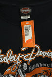 Polera Negro harley davidson Talla Xl Image 3