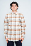 Camisa escocesa beige Carhartt Talla S Image 0