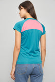 Polera casual  azul kappa talla M 791