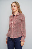 Blusa Rojo Cacharel Talla 38 Image 1