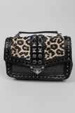 Cartera/Mochila negro/animal print Michael Kors Talla TU