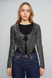 Top plateado Urban Outfitters Talla M Image 0