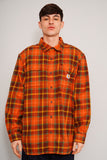 Camisa escocesa naranjo Carhartt Talla Xl Image 0