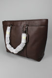 Cartera/Mochila chocolate Coach Talla TU Image 1
