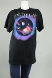 Polera Negro Coldplay Talla L