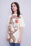Polera crema Looney Tunes Talla L Image 1