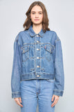 Chaqueta denim  azul levis talla Xs 777